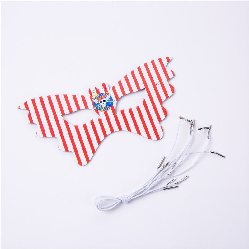 Birthday Disposable Tableware Pirate Theme Set Prom Decoration Supplies