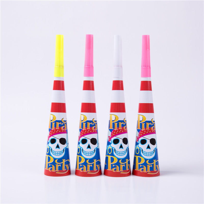 Birthday Disposable Tableware Pirate Theme Set Prom Decoration Supplies