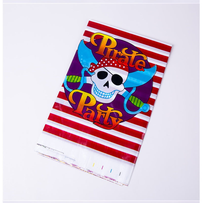 Birthday Disposable Tableware Pirate Theme Set Prom Decoration Supplies