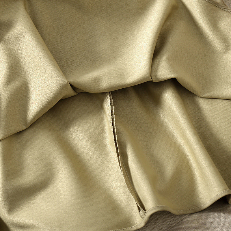 Women's New Chic Chain Waist Midi Skirt