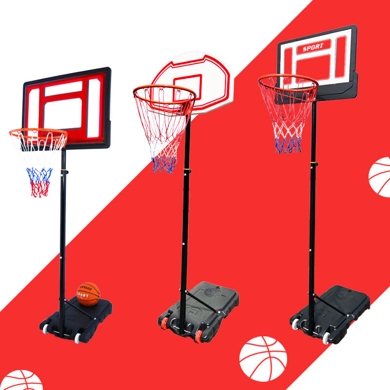 Teenagers Adjustable Indoor And Outdoor Movable Children Basketball Stand