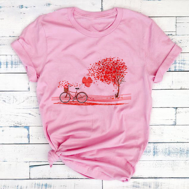 Fashion Black T-shirt Girl Harajuku Korean Graphic Top