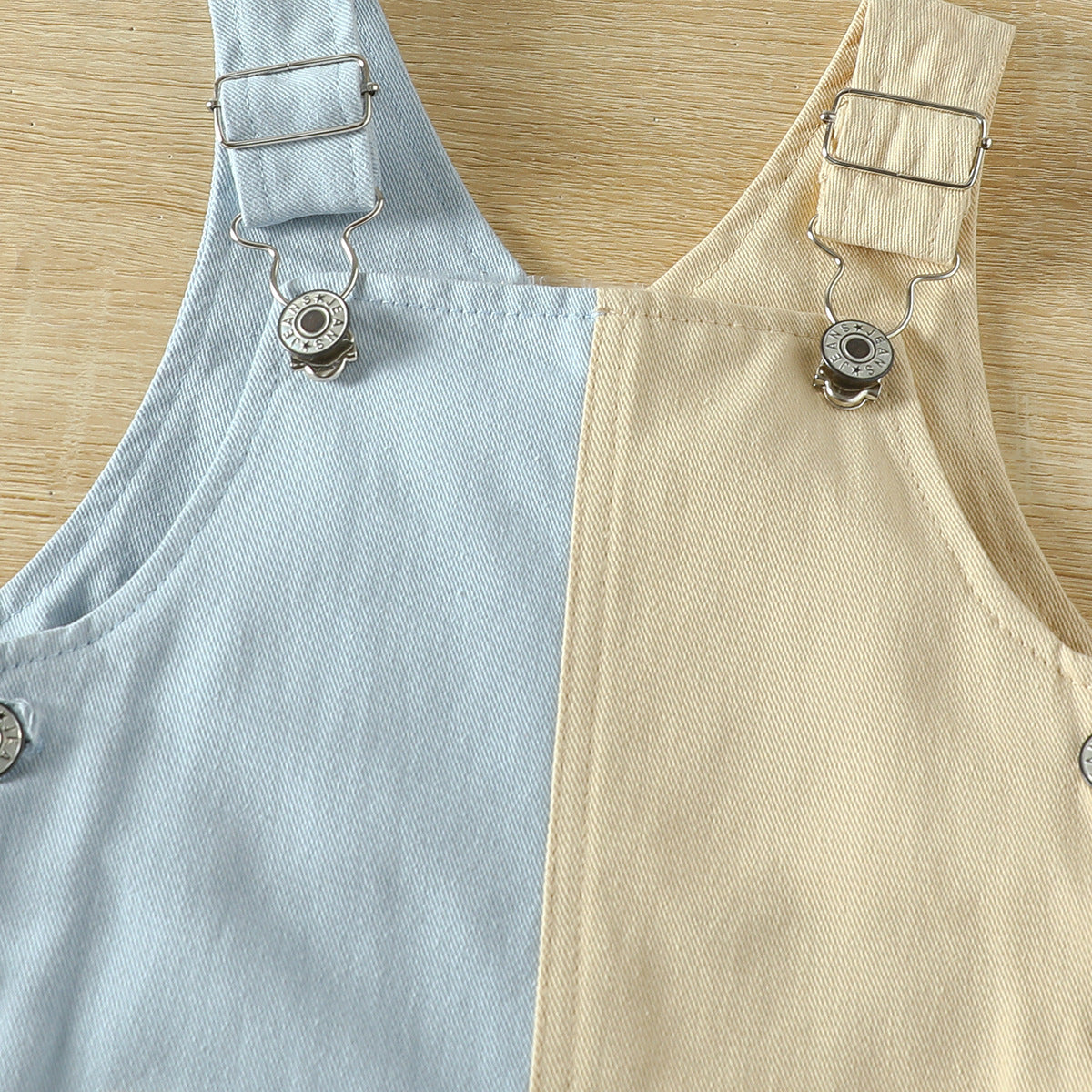 Boys' And Girls' Baby Cute Suspender Romper Jumpsuit