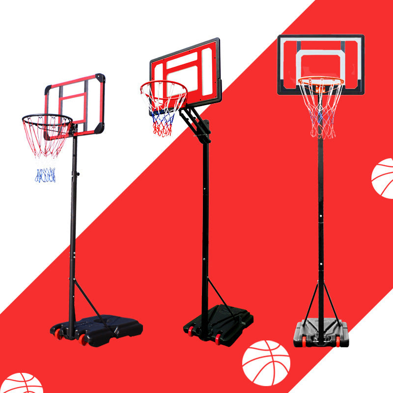 Teenagers Adjustable Indoor And Outdoor Movable Children Basketball Stand
