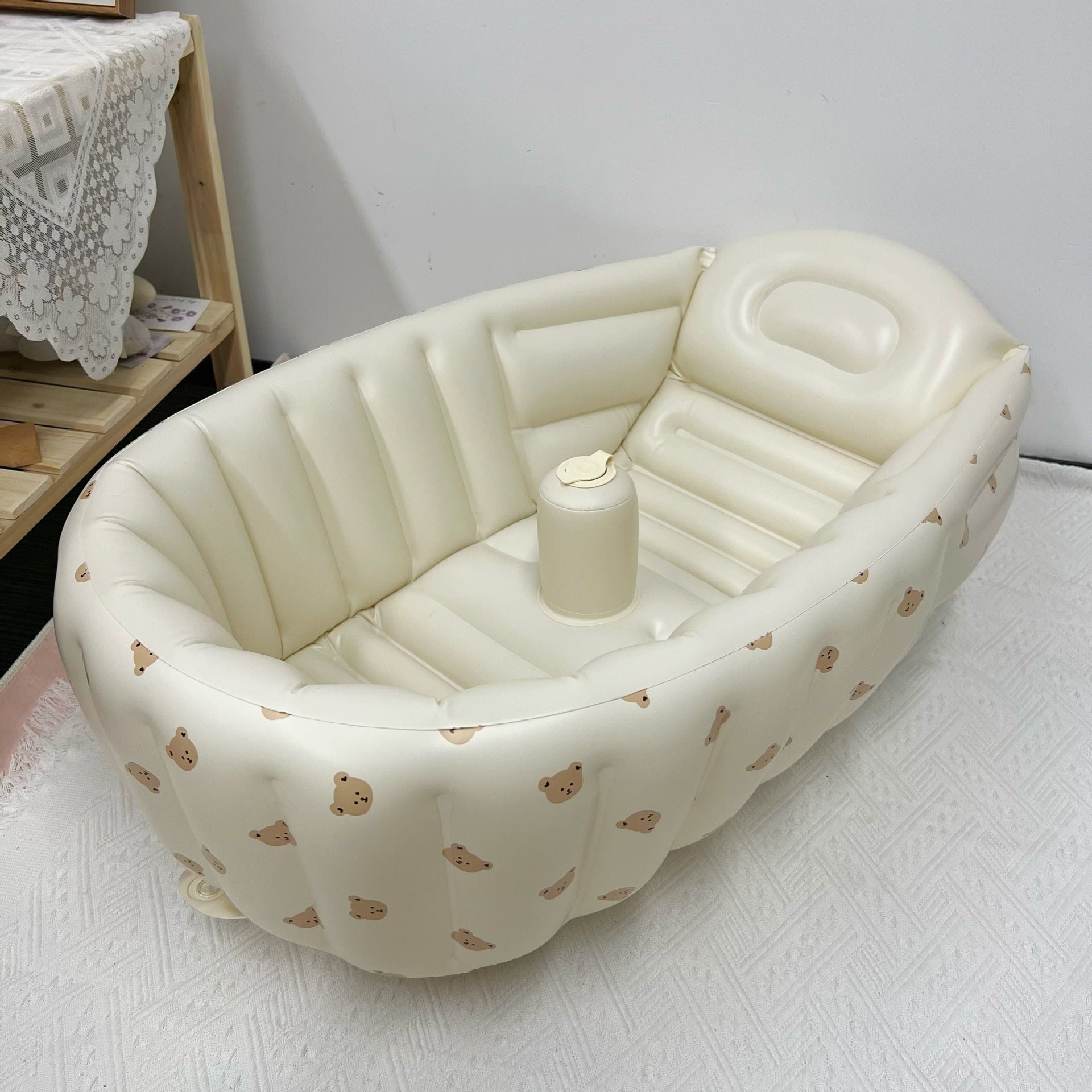 Baby Inflatable Bath Indoor Children Swimming Pool Home Bathtub