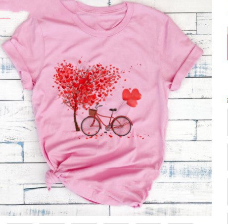 Fashion Black T-shirt Girl Harajuku Korean Graphic Top