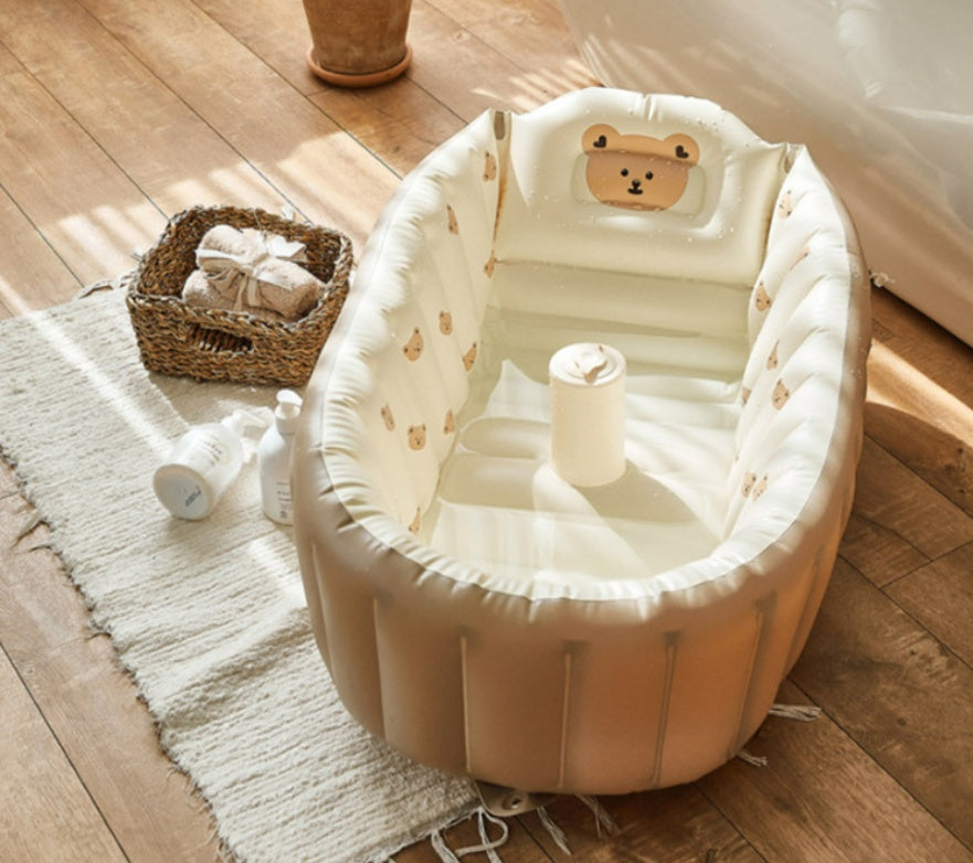 Baby Inflatable Bath Indoor Children Swimming Pool Home Bathtub